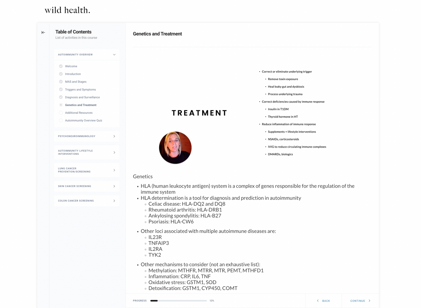 Precision Medicine Training Program